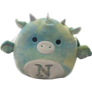 Thayer Dragon Squishmallow 8” Valentines Day XOXO NEW Letter N Initial N
